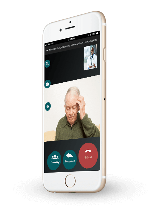 Virtual Check-ins Check-in with patients anytime with visual context via live video calls. Reassure and respond quickly to patient concerns – cutting down on emergency visits or unnecessary office visits.
