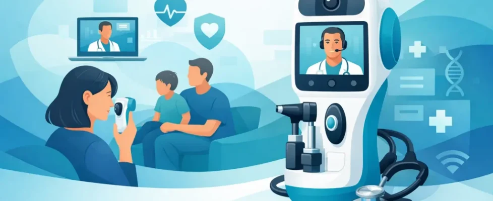 Dr. Miltie N9+ Virtual Exam Device Benefits