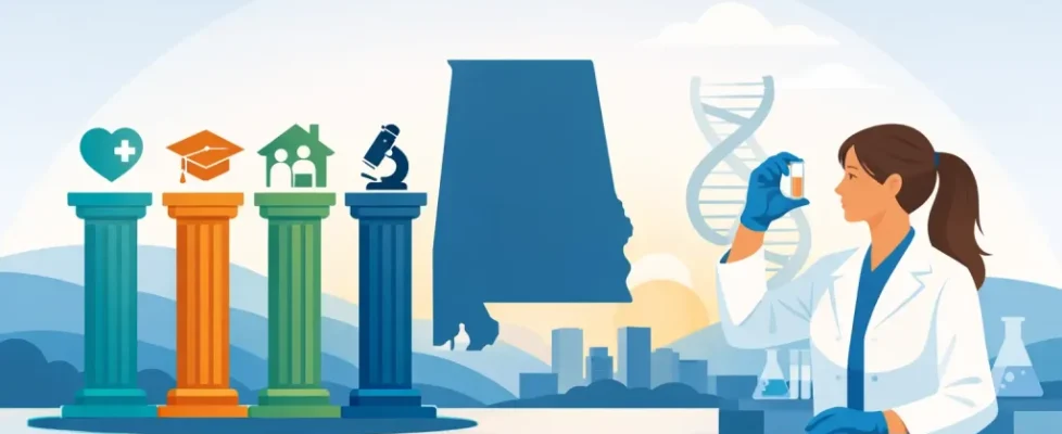 Alabama RHTP Funding Pillars and Dr. Miltie N9+