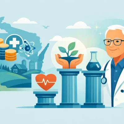 Wisconsin RHTP Funding Pillars and Dr. Miltie N9+