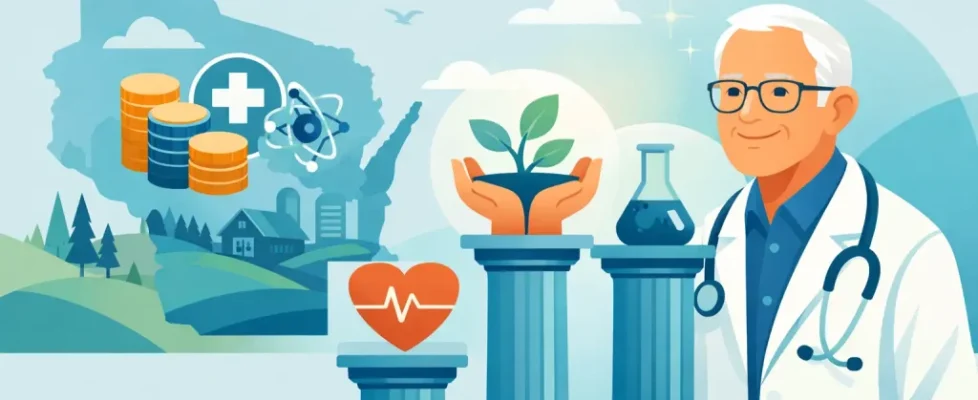 Wisconsin RHTP Funding Pillars and Dr. Miltie N9+